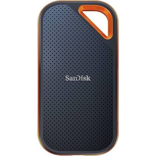 SanDisk 1TB Extreme PRO Portable SSD - Up to 2000MB/s - USB-C, USB 3.2 Gen 2x2, IP65 Water and Dust Resistance, Updated Firmware - External Solid State Drive - SDSSDE81-1T00-G25