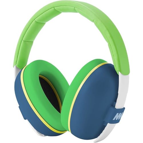 Mumba Baby Ear Protection Noise Cancelling Headphones - Earmuffs for Babies and Toddlers - Ages 3-24+ Months