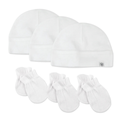 6-Piece Organic Cotton Mitt and Hat Set | Honest Baby Clothing