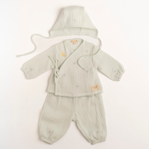 Gauze Bundle Set in Embroidered Stars – Wild Wawa