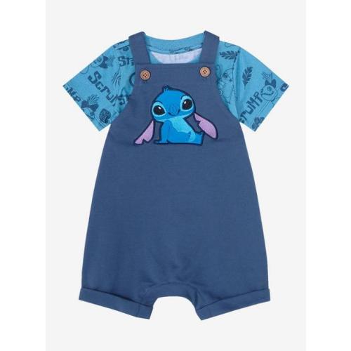 Disney Lilo & Stitch Scrump and Stitch Infant Overall Set - BoxLunch Exclusive