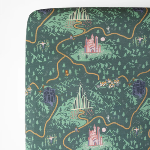 Emerald City Bamboo Crib Sheet