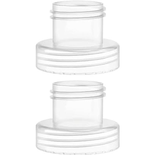 Maymom Conversion Kit Compatible with Medela Sonata, Freestyle Flex, Pump in Style MaxFlow Pro Pro+ Connector and Compatible with Lansinoh, MAM, Pigeon Bottles; 2pc