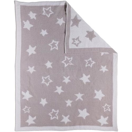 Living Textiles Chenille Knitted Blanket - Grey Galaxy