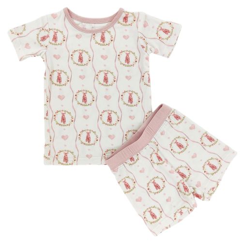 Sweet Ballet Bamboo Shorts Set