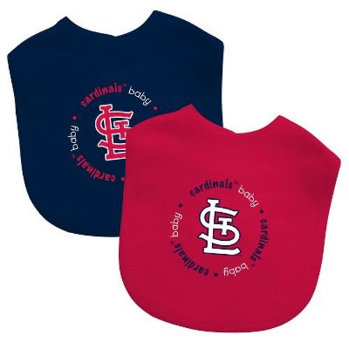 St. Louis Cardinals BabyFanatic Unisex Bibs 2-Pack - MLB Infant Feeding Bibs