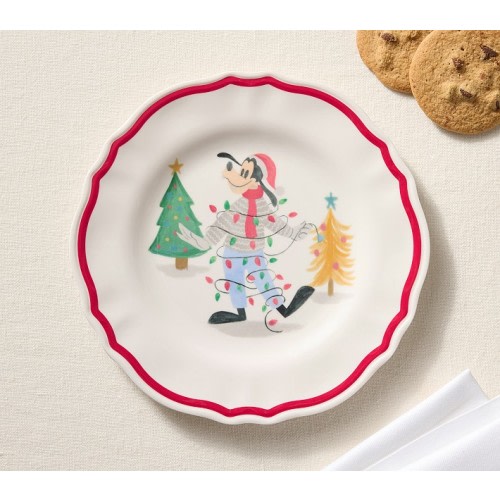 Disney Mickey Mouse and Friends Christmas Plate