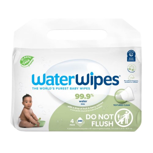 WaterWipes Sensitive+ Baby & Toddler Wipes, 99.9% Water - Unscented