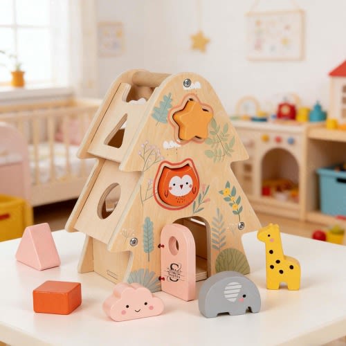 Personalized Name Wooden Montessori Toy, Sensory Learning Toys, Sensory Handing Toys, Nursery Decor, Educational Baby Gift
