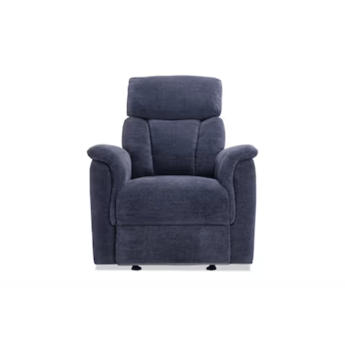 Brady Navy Manual Gliding Recliner