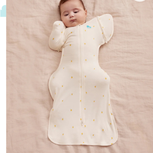 Swaddle Up™ Transition Bag 1.0 TOG Viscose from Bamboo Cream Lemons