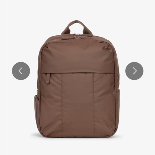 Luka 15 inch Laptop Backpack - WALNUT