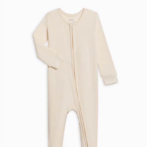 Kit Ribbed Zipper Sleeper