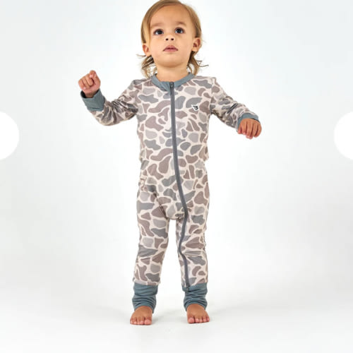 Baby Zip Up - Classic Deer Camo – BURLEBO