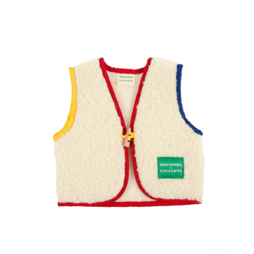 LIMITED EDITION! BOBO CHOSES X BINIBAMBA MERINO SNUGGLEVEST GILET
