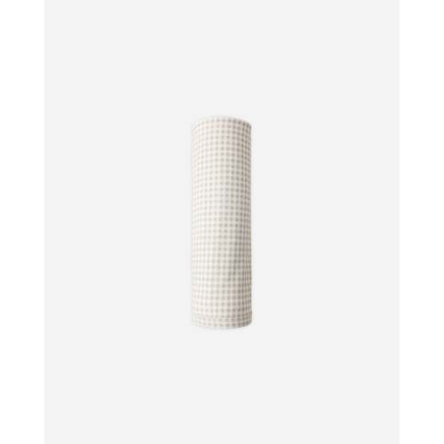 Bamboo Swaddle Oat Gingham