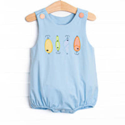 9mo Tackle Box Treasures Applique Bubble, Blue – Stitchy Fish