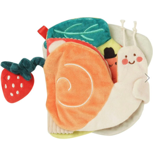Silly Snail Sensory Soft Book | Maisonette