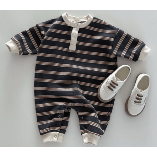 Classic Stripe Romper