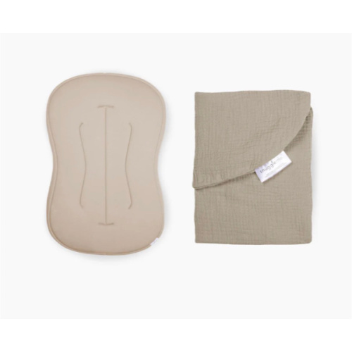 Lounger Curve + Muslin Cover Set | Birch