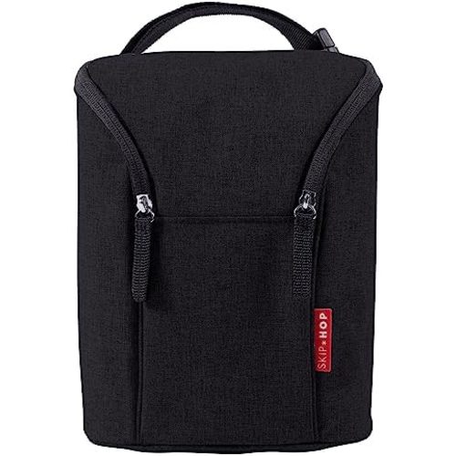 Skip Hop Baby Bottle Bag, Grab & Go, Black
