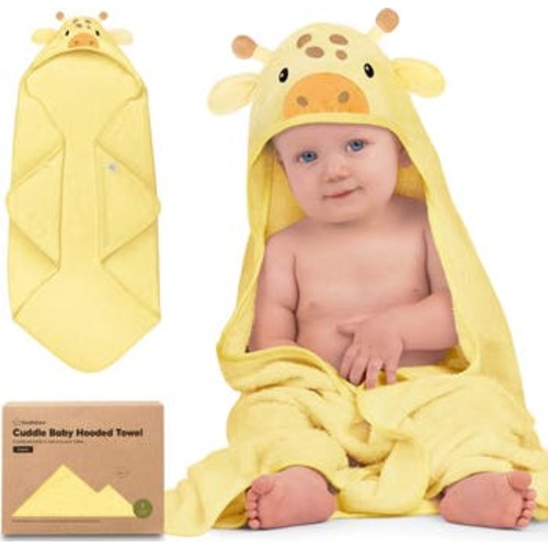 Cuddle Baby Hooded Towel, Medium