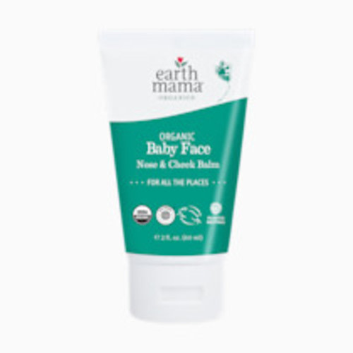 Earth Mama Organic Baby Face Nose & Cheek Balm - 2 Fl Oz