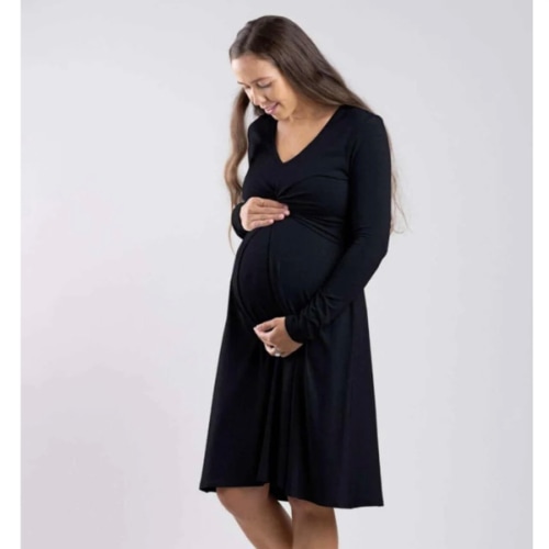 Sofia Maternity Dress: Stylish Comfort for Moms – Simple Wishes