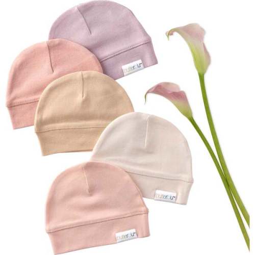 CHARLIE 5-Pack Caps, Sorbet - butterblu | Maisonette
