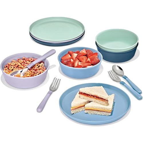 OXO Tot Toddler Mealtime Set, Plate Set