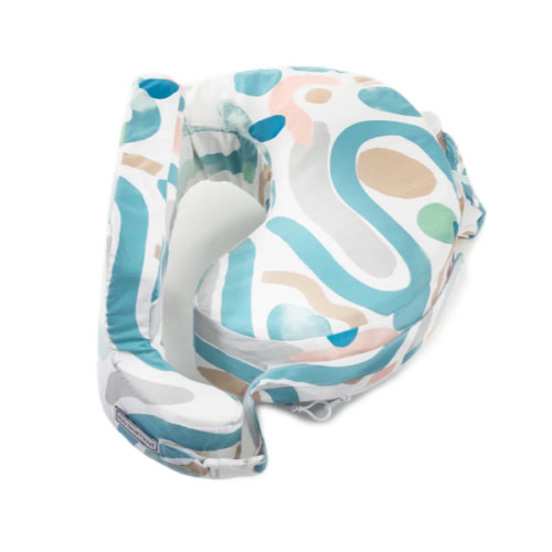 Super Deluxe Designer Nursing Pillow with 100% Organic Cotton Cover