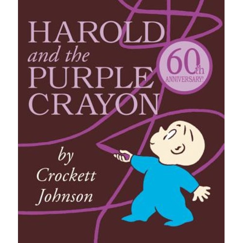 Harold and the Purple Crayon Board Book | Prologue Bookshop