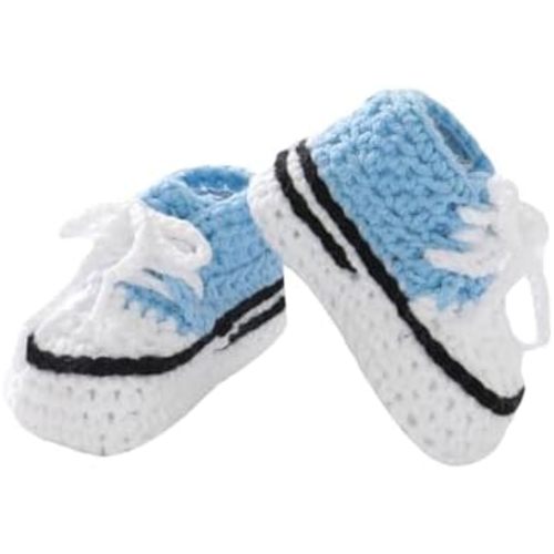 mimixiong Baby Booties Crochet Hand Knitting Shoes for Infant Sneakerheads Soft Booties for Newborn Boys and Girls Gift