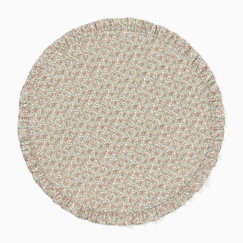 Pink Chicken Spring Floral Playmat