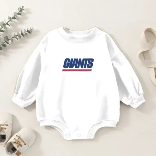 Giants rugby sport Baby Romper Sweatshirts Kids's 0-3M White sold by Kane27531 | SKU 1918488836 | Printerval