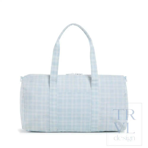 Duffel Bag - Weekender - Pimlico Plaid Blue