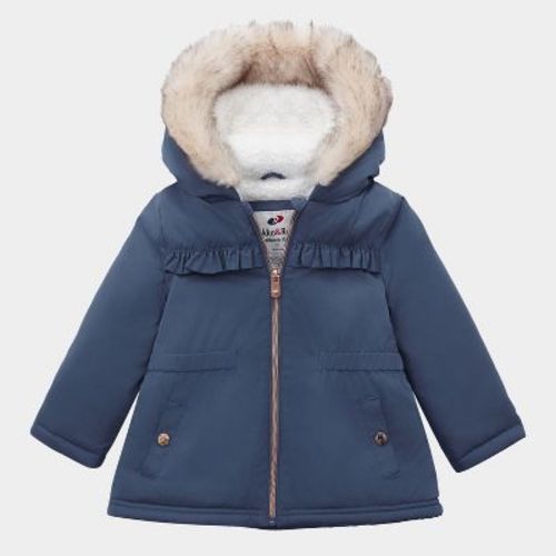 Rokka&Rolla Toddler Baby Girls' Fleece Lined Parka Jacket Kids Coat