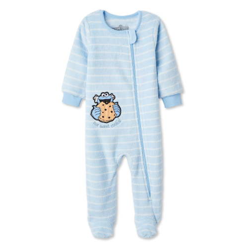 Sesame Street Baby Boys' Cookie Monster Sleeper - Walmart.ca