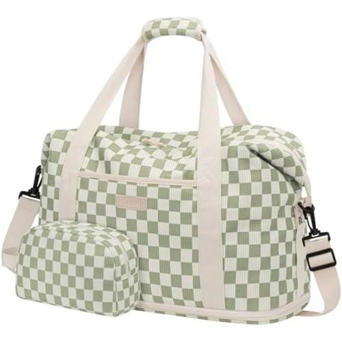 Expandable Travel Duffle Bags Weekender Overnight Bags for Women Men Hospital Bag for Women Labor Delivery with Toiletry Bag Waterproof