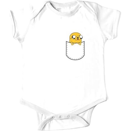 One-Piece Adventure Bodysuit Time Infant Pocket Boy Jake Girl Crew Outfits Kids Onesie Gift For New Grandkids Baby Son Daughter