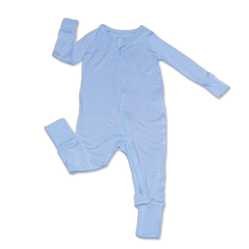Bamboo 2-way Zipper Romper (Skydive) – https://silkberrybaby.com/