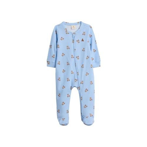 GAP Baby-Boys Two Way Zip Footed One-piece Outfit