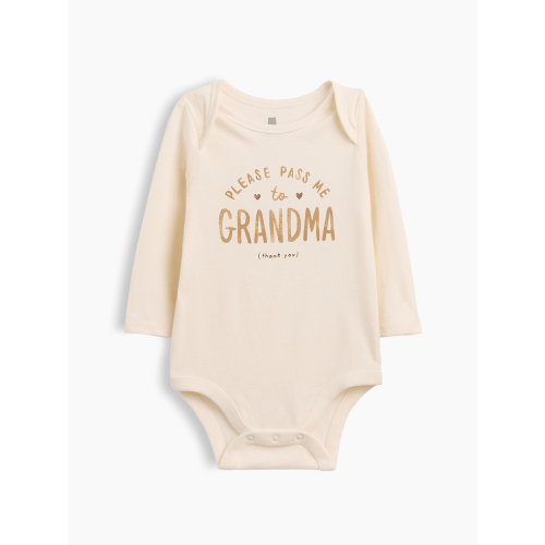 Baby Organic Cotton Family Graphic Bodysuit