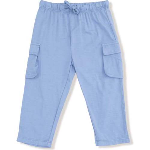 Cowboy Button Down and Pant Horses, Blue - Angel Dear | Maisonette