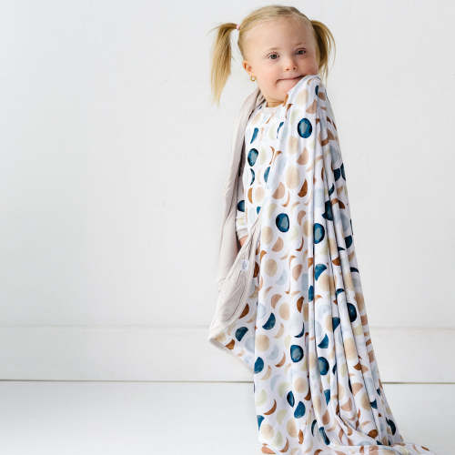 Luna Neutral Large Cloud Blanket - Little Sleepies