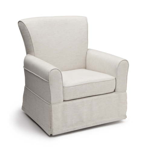 Delta Children Epic Nursery Glider Swivel Rocker Chair, Sand