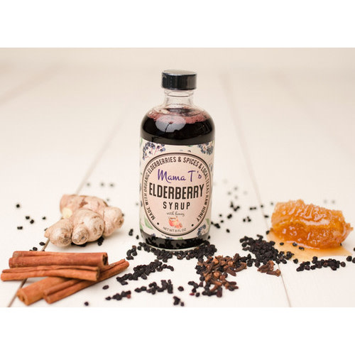8oz Elderberry Syrup | Mama T's Elderberry