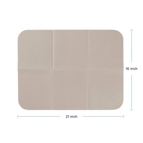 Ubbi Standalone Changing Mat - Taupe