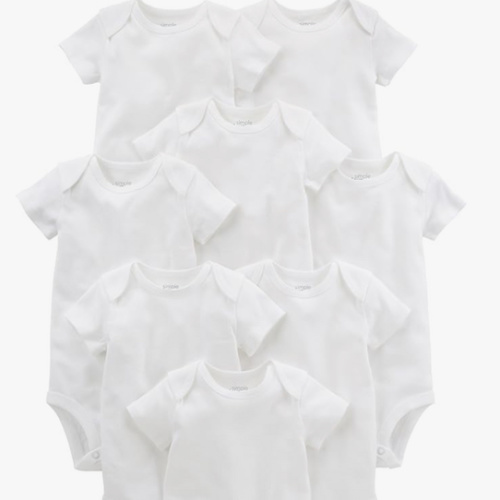 Simple Joys by Carter's Baby 8-Pack Short-Sleeve Bodysuit