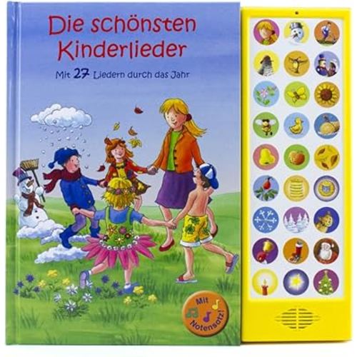 Die Schönsten Kinderlieder, Mit 27 Liedern durch das Jahr: mit 27 bekannten Kinderliedern